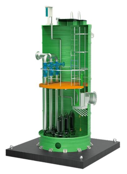 一體式預制泵站